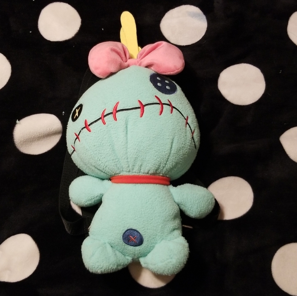 Loungefly Lilo & Stitch Scrump Plush Backpack
